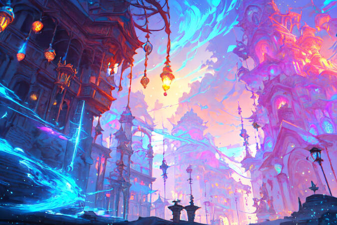 Fantasy town